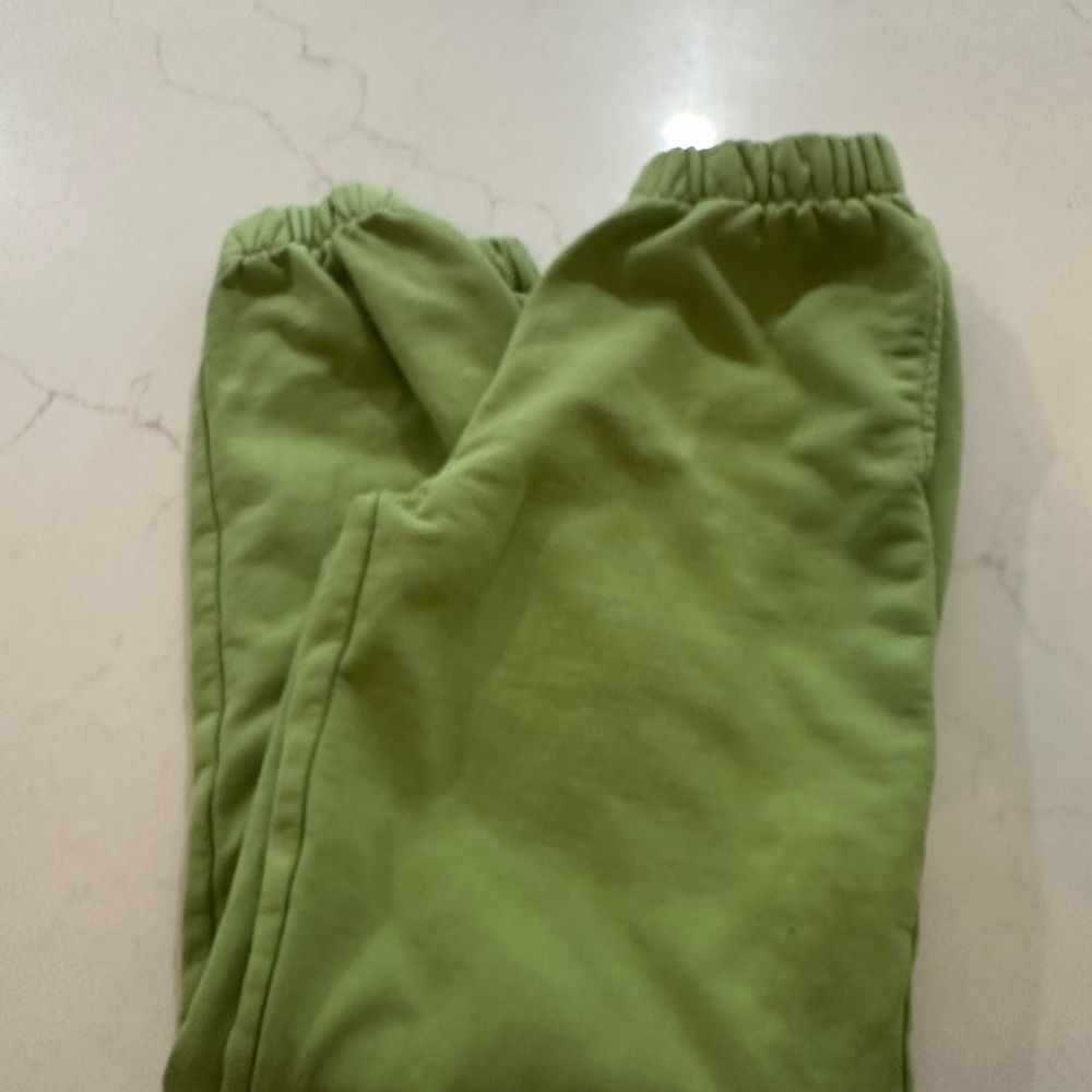 Brandy Melville Lime Green Sweats